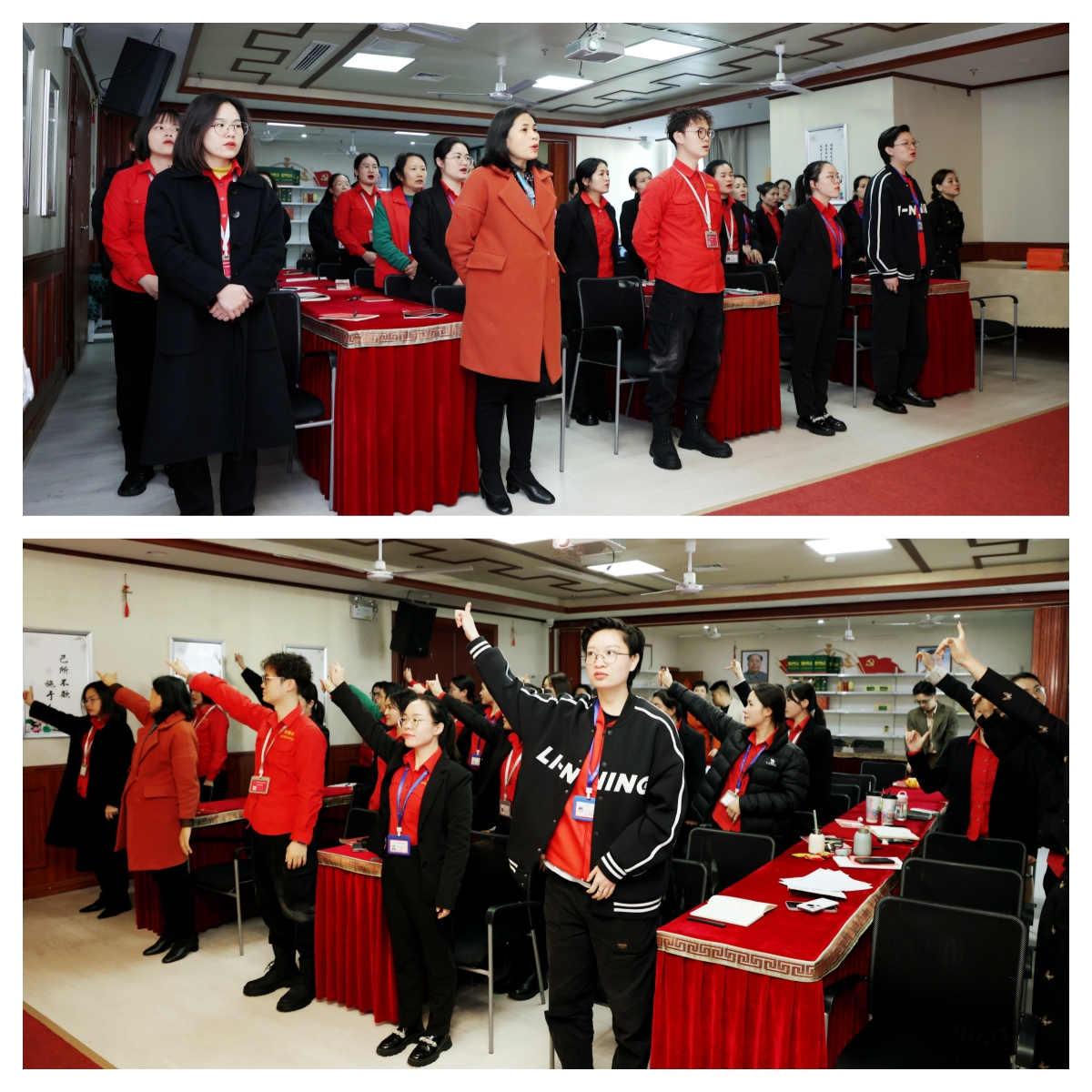 聚奋进之力，燃三月激情 | 苗莲花品牌3月员工大会圆满成功！