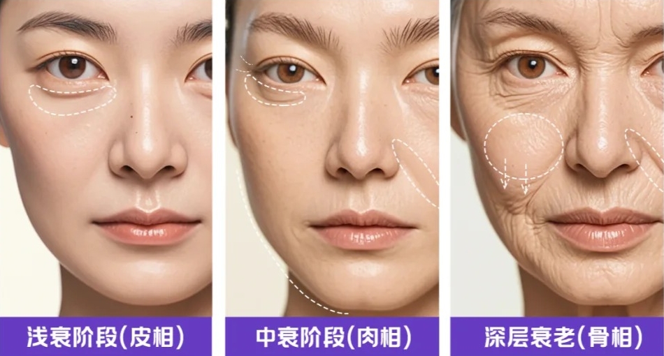 “三相”衰老，如何一步步偷走你的青春容颜？